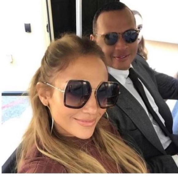 Gucci Havana GG0106S square over sized sunglasses - Picture 1 of 15